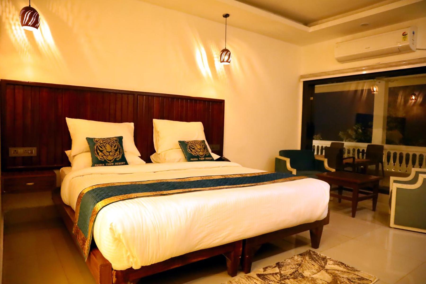 Panna Tiger Resort- Riverside Property Rājgarh Exterior foto
